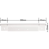 Caravan / Motorhome Door Hinge White (C08) - 30231.10